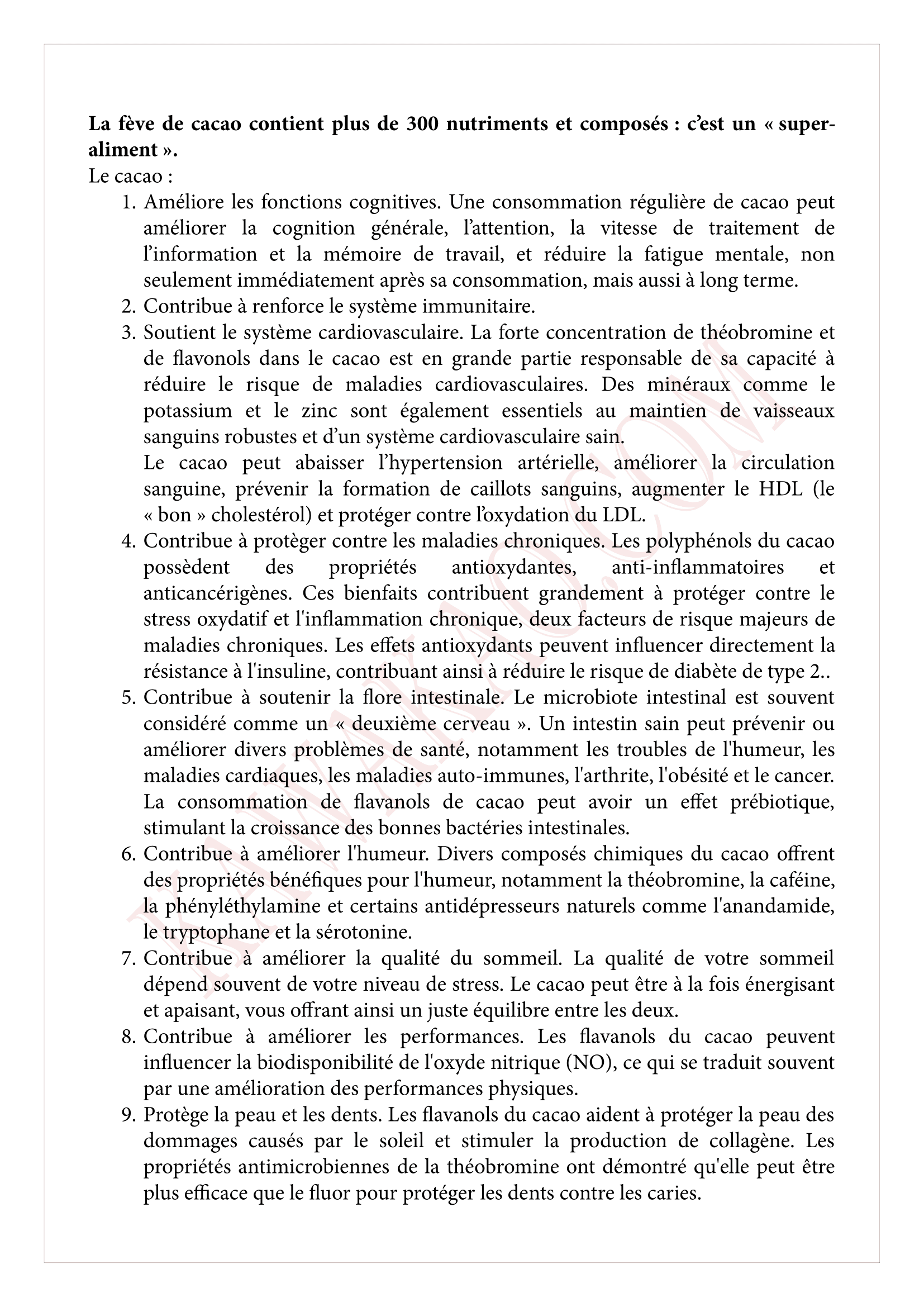 bienfaits tisane cacao page 4